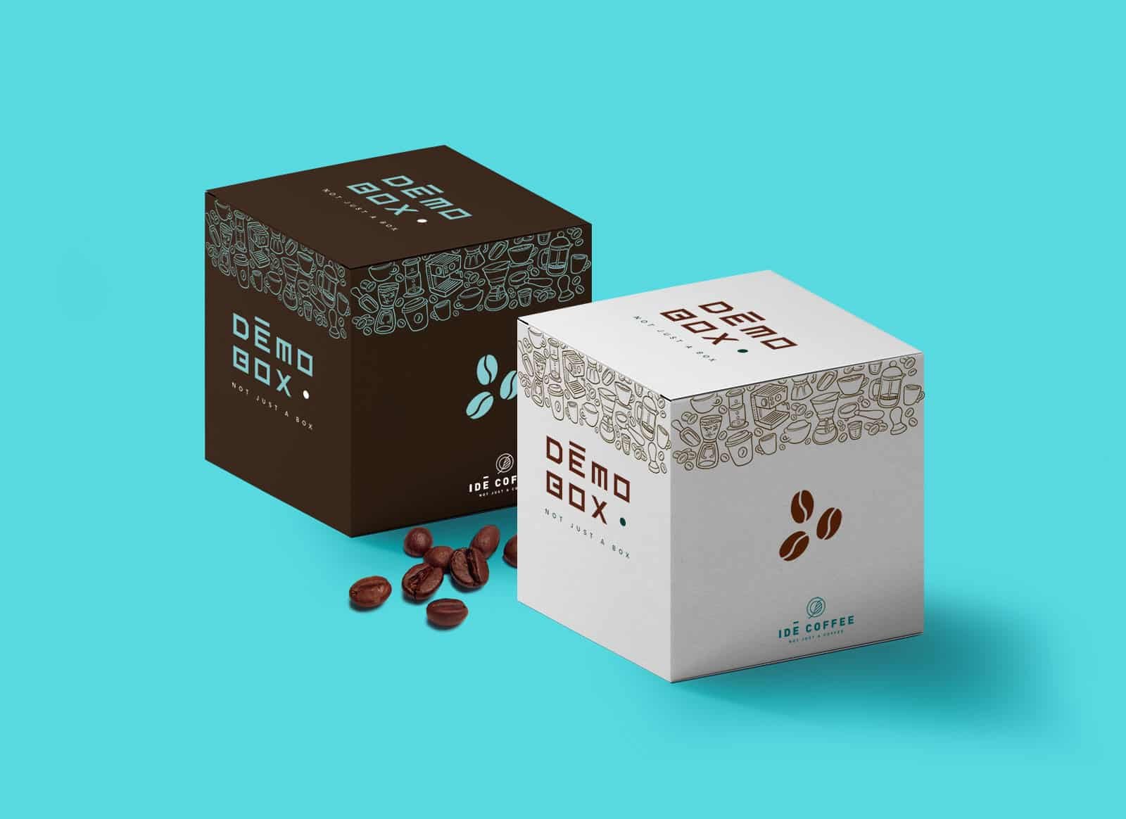La Demobox, en versions brune et blanche