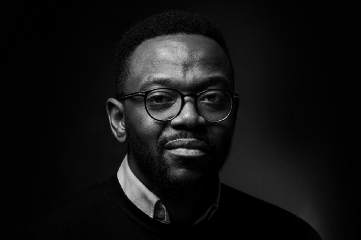 Rémy Muzembo, portrait noir et blanc